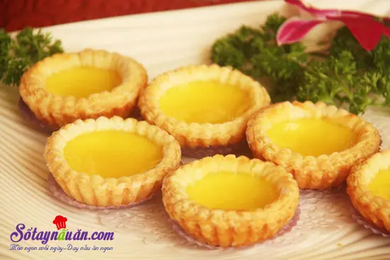 c&aacute;ch l&agrave;m b&aacute;nh tart trứng 3