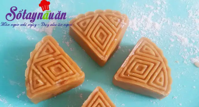 Hướng dẫn l&agrave;m b&aacute;nh nướng nh&acirc;n đậu xanh cực dễ 3