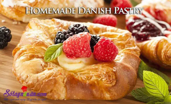 Hướng dẫn l&agrave;m b&aacute;nh pastry Đan Mạch 17