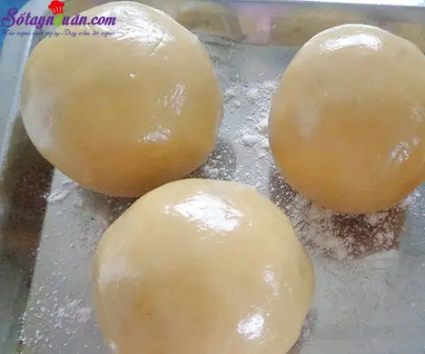 c&aacute;ch l&agrave;m b&aacute;nh nướng nh&acirc;n mứt dứa 8