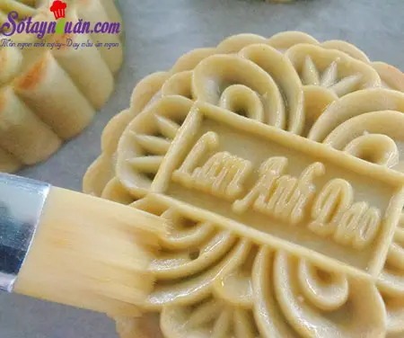 c&aacute;ch l&agrave;m b&aacute;nh nướng nh&acirc;n mứt dứa 11