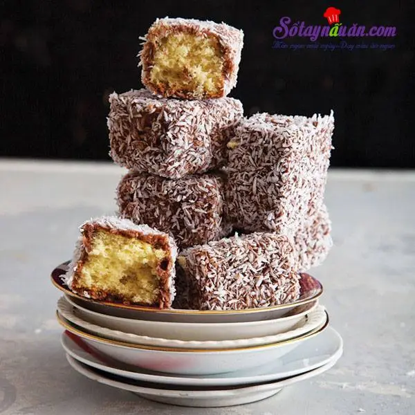 Hướng dẫn cách làm bánh lamington thơm ngon xinh xắn từ nước Úc