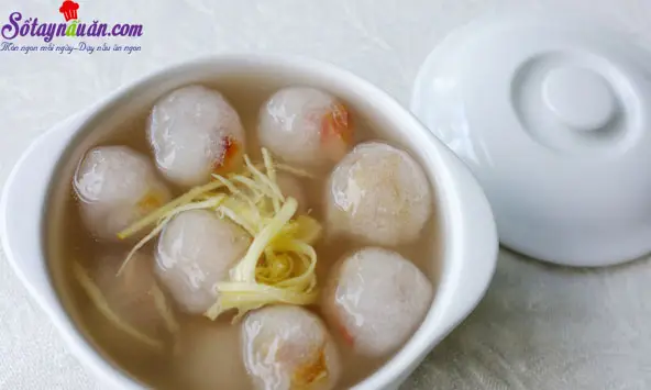 Cách làm chè bột lọc heo quay Huế siêu ngon
