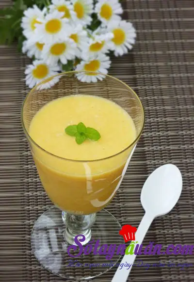 Cách làm sinh tố hoàng kim