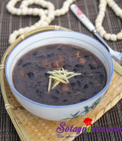 Chè hạt sen đậu đen