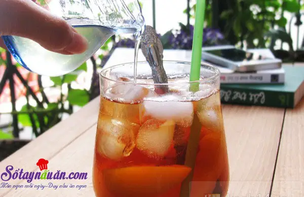 C&ocirc;ng thức pha tr&agrave; đ&agrave;o ngon chuẩn vị S&agrave;i G&ograve;n kết quả