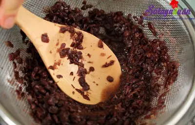 C&aacute;ch l&agrave;m thạch đậu đỏ 3