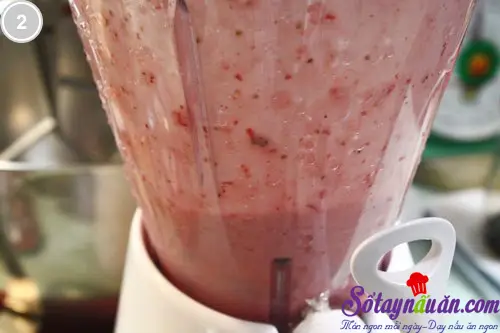Sinh tố d&acirc;u t&acirc;y 2
