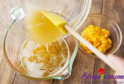 Siro đ&agrave;o pha tr&agrave; cực ngon 2
