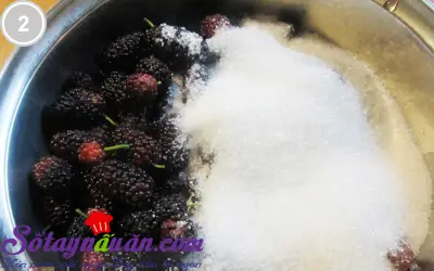 Siro d&acirc;u tằm giải nhiệt ng&agrave;y nắng 2