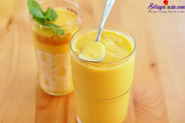 Da đẹp, dáng xinh với sinh tố dứa sữa chua mát lạnh