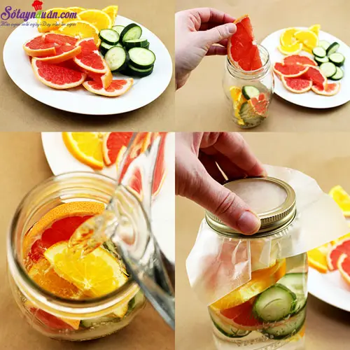 Detox cơ thể với 4 loại nước dễ làm