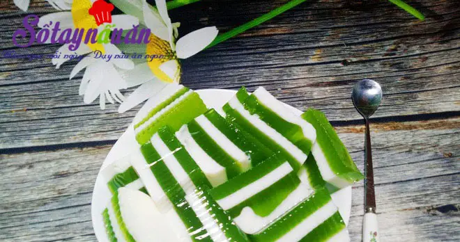 Học làm thạch lá dứa sữa tươi thơm mát cực đã