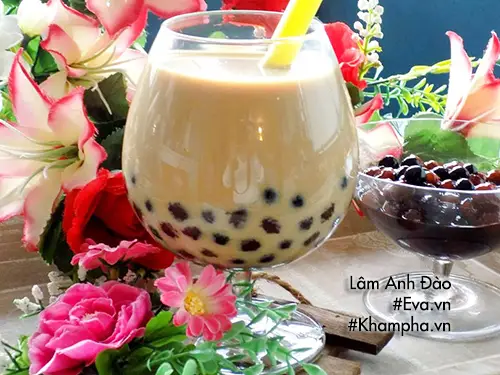 Học làm trà sữa trân châu từ bột sắn dây siêu dễ