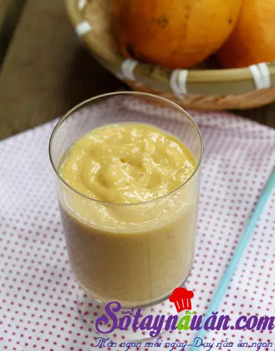 Sinh tố mít và xoài