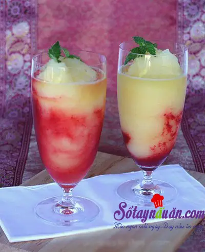 Sinh tố quả mâm xôi
