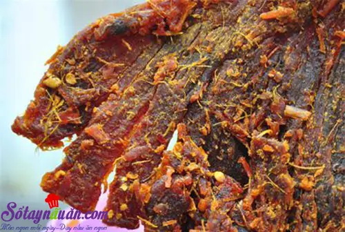 Cách làm thịt bò khô nhanh