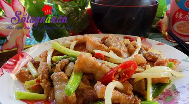 Cách làm thịt rang đậm đà ngon cơm
