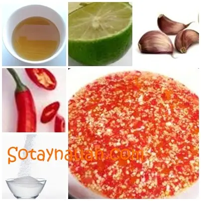 pha nuoc mam, cham cha com, mon an ngon dac san Ha noi
