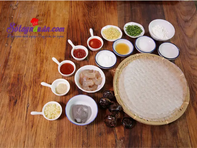 C&aacute;ch l&agrave;m chả t&ocirc;m cuốn cực k&igrave; hấp dẫn nguy&ecirc;n liệu