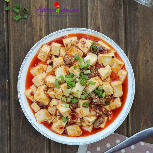 C&aacute;ch l&agrave;m đậu phụ Tứ Xuy&ecirc;n nổi tiếng cực k&igrave; đơn giản kết quả