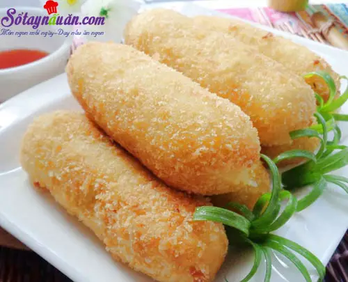C&aacute;ch l&agrave;m khoai t&acirc;y bọc c&aacute; ngừ chi&ecirc;n gi&ograve;n si&ecirc;u hấp dẫn kết quả