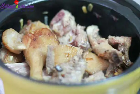 c&aacute;ch l&agrave;m m&oacute;n thịt vịt kho gừng 6