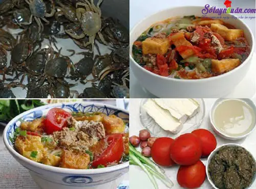 C&aacute;ch nấu b&uacute;n ri&ecirc;u cua đồng 1