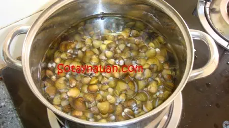 C&aacute;ch nấu ch&aacute;o hến