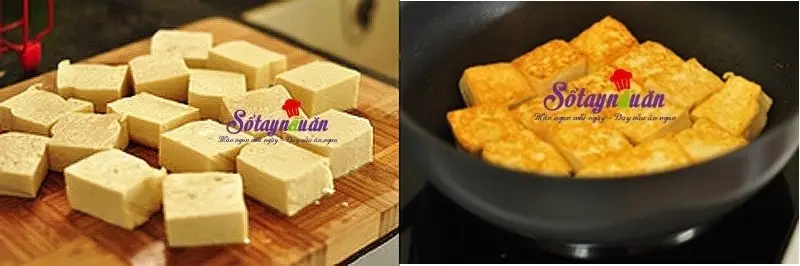 c&aacute;ch nấu đậu phụ x&agrave;o cay