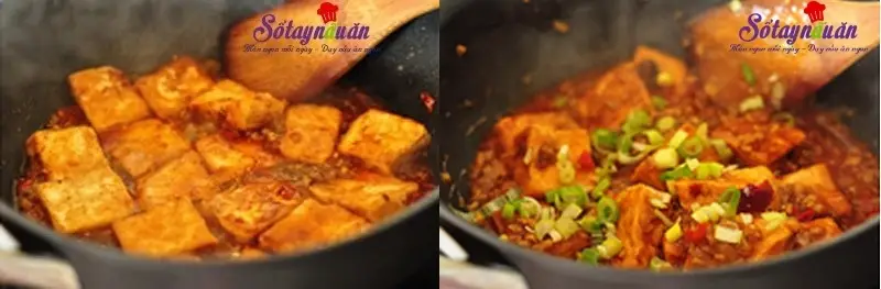 c&aacute;ch nấu đậu phụ x&agrave;o cay