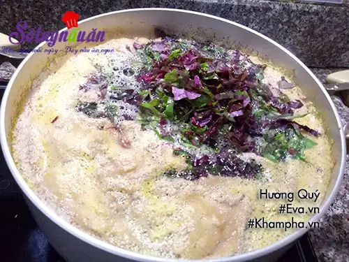 Canh cua rau dền cho ng&agrave;y nắng n&oacute;ng 6