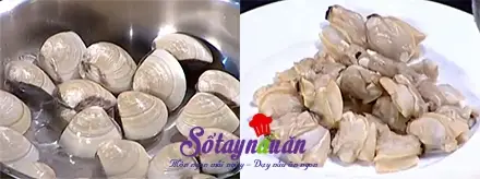 c&aacute;ch nấu canh ngao