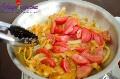 C&ocirc;ng thức cho m&oacute;n spaghetti kim chi dai ngon từng sợi 6