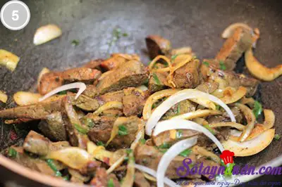 Gan x&agrave;o ngũ vị bổ huyết 5