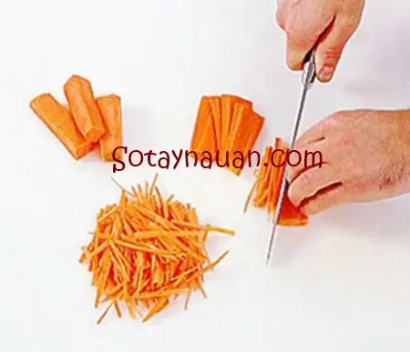 nộm g&agrave; bắp cải 3