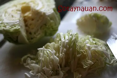 Nộm g&agrave; bắp cải 2