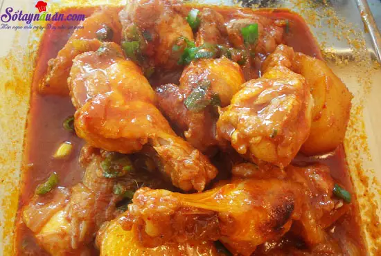 c&aacute;ch l&agrave;m g&agrave; hầm cay kiểu h&agrave;n 7