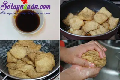Hướng dẫn l&agrave;m sushi đậu hũ chi&ecirc;n kiểu H&agrave;n lạ miệng 2