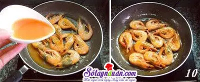 Hướng dẫn l&agrave;m t&ocirc;m rim chua ngọt bổ dưỡng th&ecirc;m canxi 5