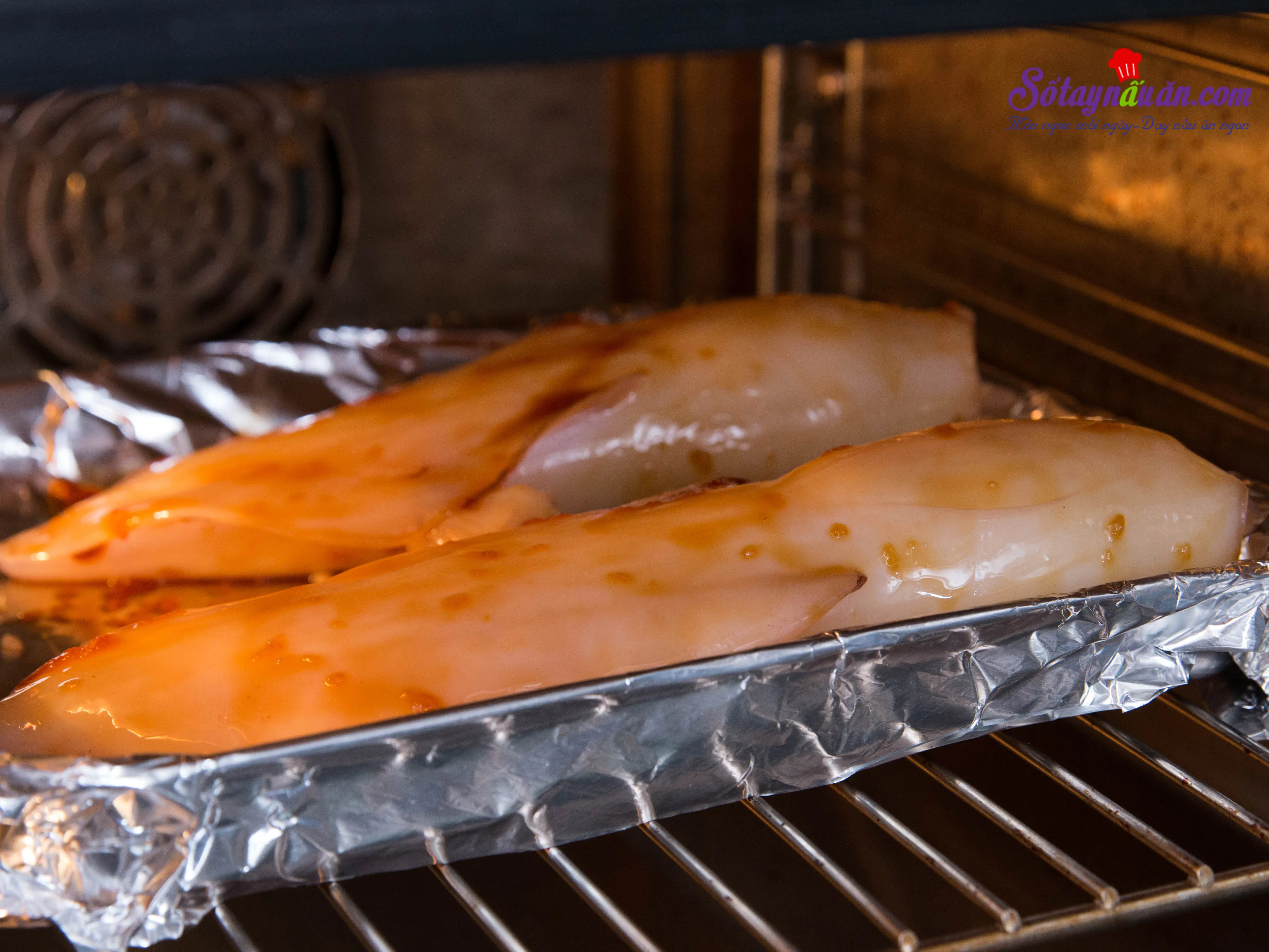 Mực nhồi cơm sốt Teriyaki - m&oacute;n ngon kh&ocirc;ng thể cưỡng 7