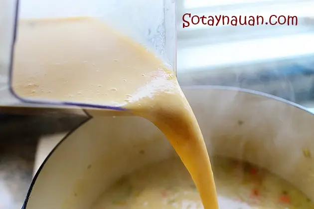Cach nau sup khoai tay ngon, cach nau soup khoai tay ngon, mon ngon, nau an ngon, So Tay Nau An