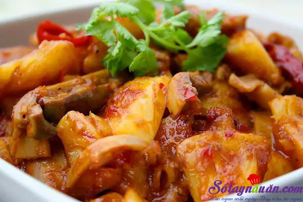 Dạ dày sốt chua ngọt