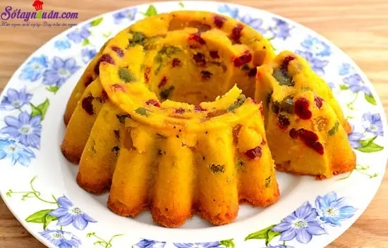 Hướng dẫn cách làm bánh rượu rum trái cây thơm lừng