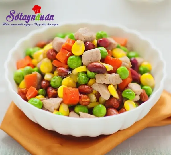 Hướng dẫn cách làm thịt xào ngũ sắc thơm ngon cho bữa tối