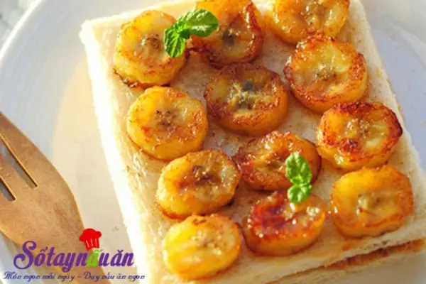 Công thức bánh mì sandwich chuối chiên giòn, thơm lừng tại nhà