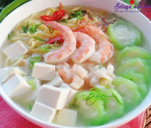 Hướng dẫn nấu canh mướp đậu hũ đậm đà đưa cơm