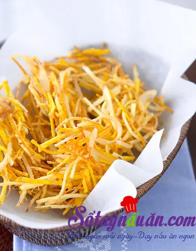 Rau củ tẩm bột rán